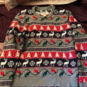 Men’s Christmas sweater. Worn once